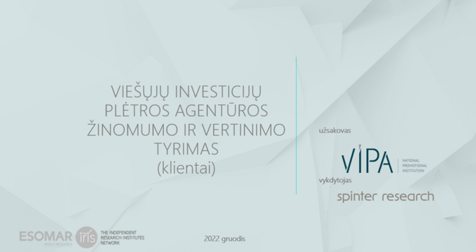 Tyrimo rezultatai: 2022 m. VIPA klientų pasitenkinimo lygis nuosekliai augo
