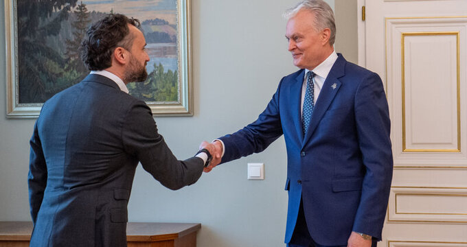 INVEGOS vadovas susitiko su Prezidentu: aptartas finansavimas verslui ir vaidmuo Ukrainos...
